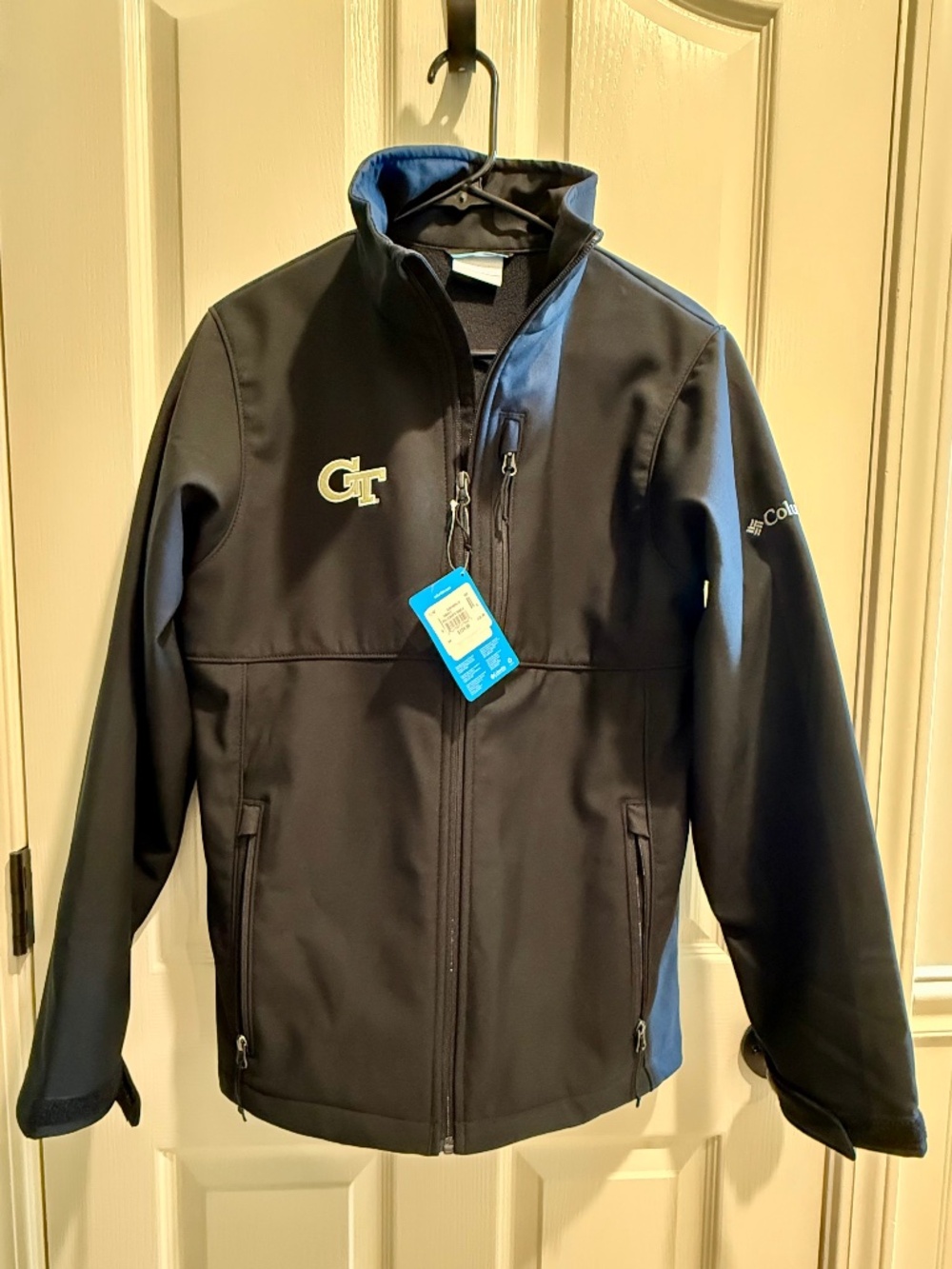 NWT - GA Tech Columbia Ascender Men’s Softshell Jacket